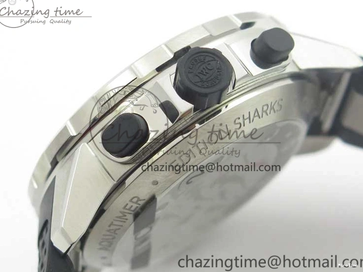 MIROTIME 0110 Aquatimer Chrono IW376803 V6F 1:1 Best Edition Gray Dial on Rubber Strap A FlexibleFit 7153